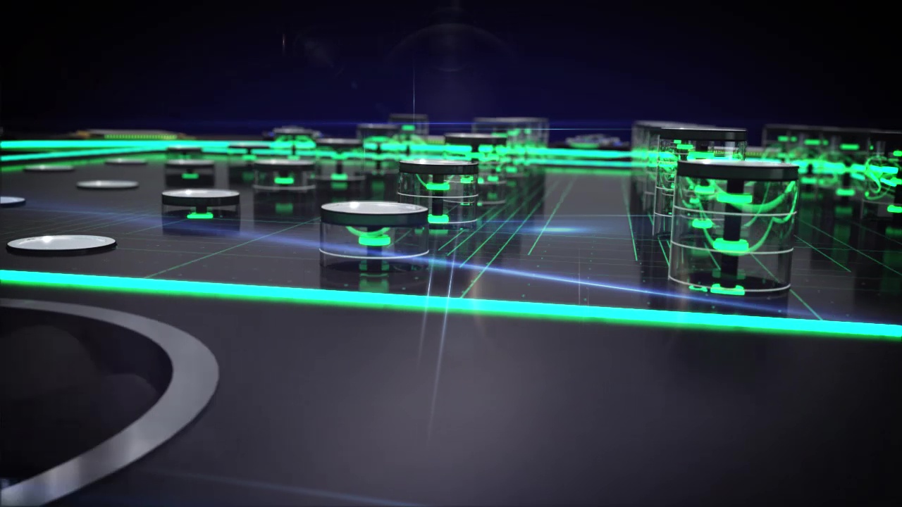 Vorschaubild: 3D-Visualisierung eines technischen Kühlsystems