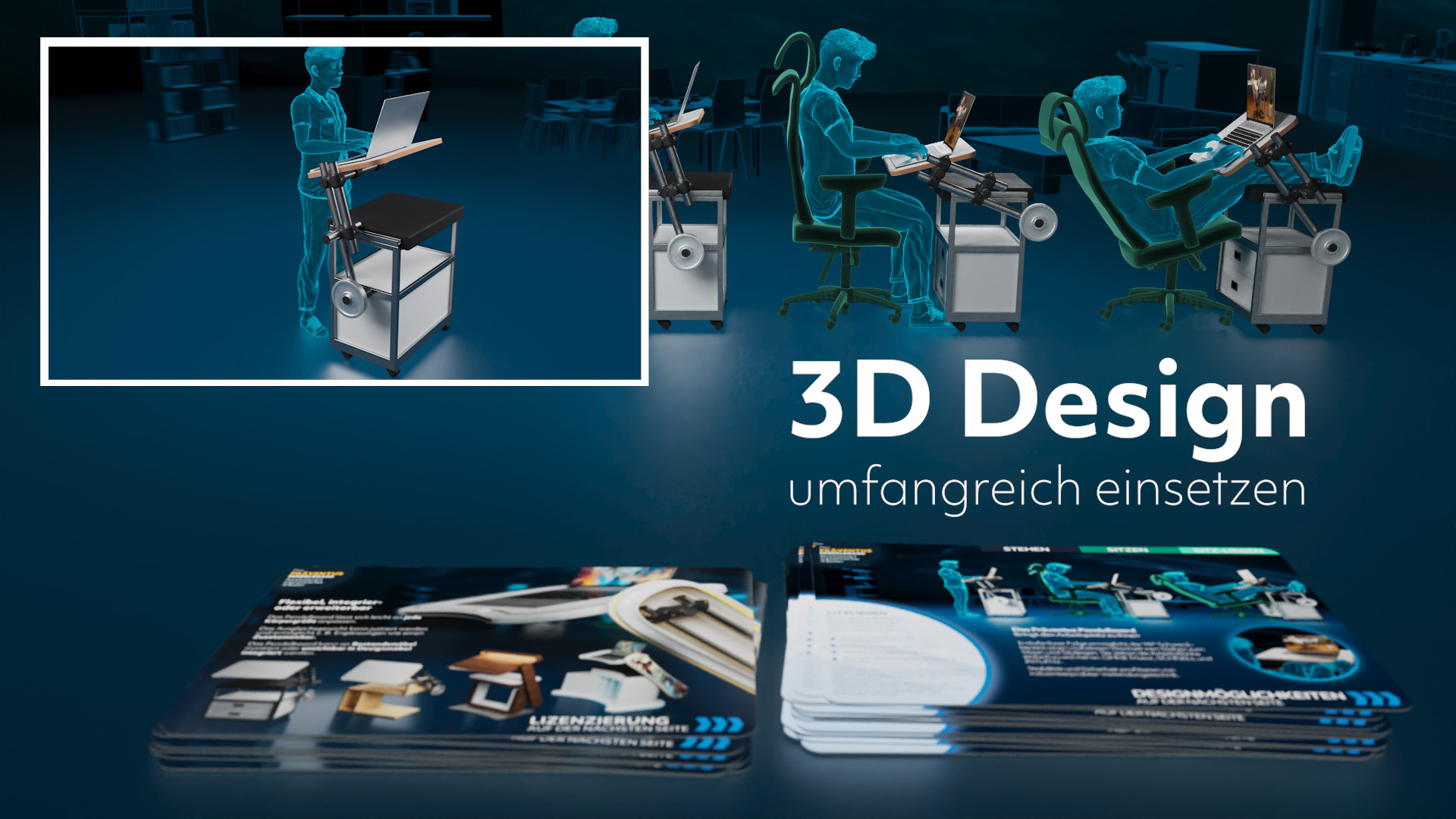 Vorschaubild: Umfangreicher Einsatz von 3D-Design in der Praxis