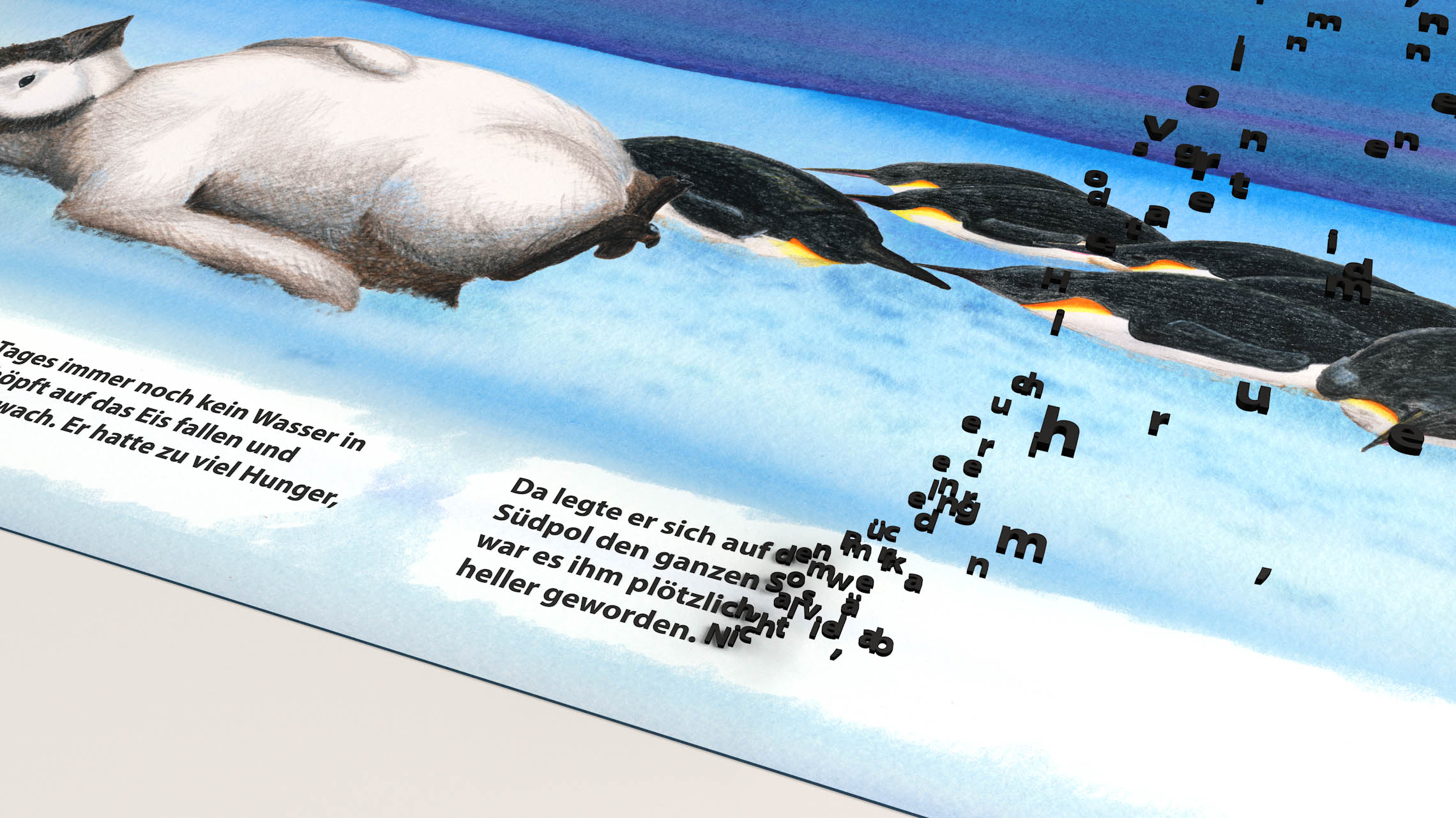 Text für das Bilderbuch erstellen