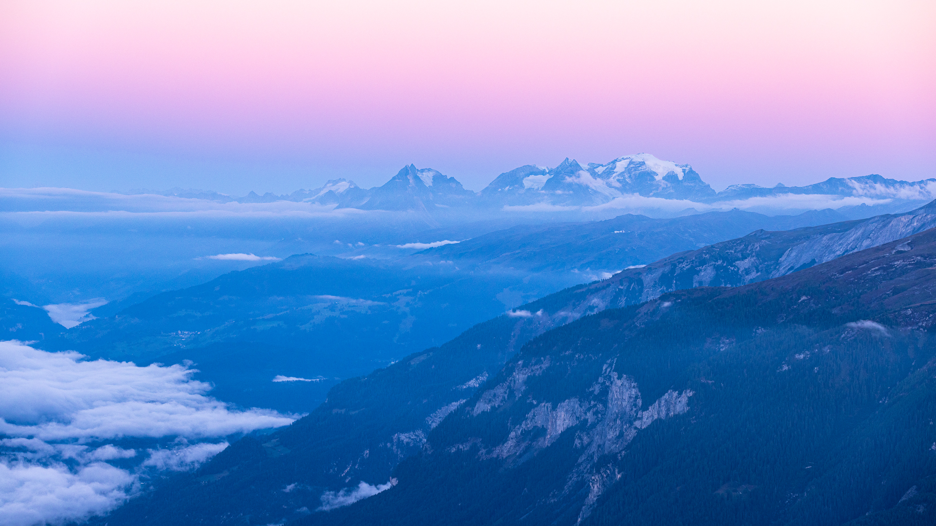 Morgenstimmung auf dem Montalin