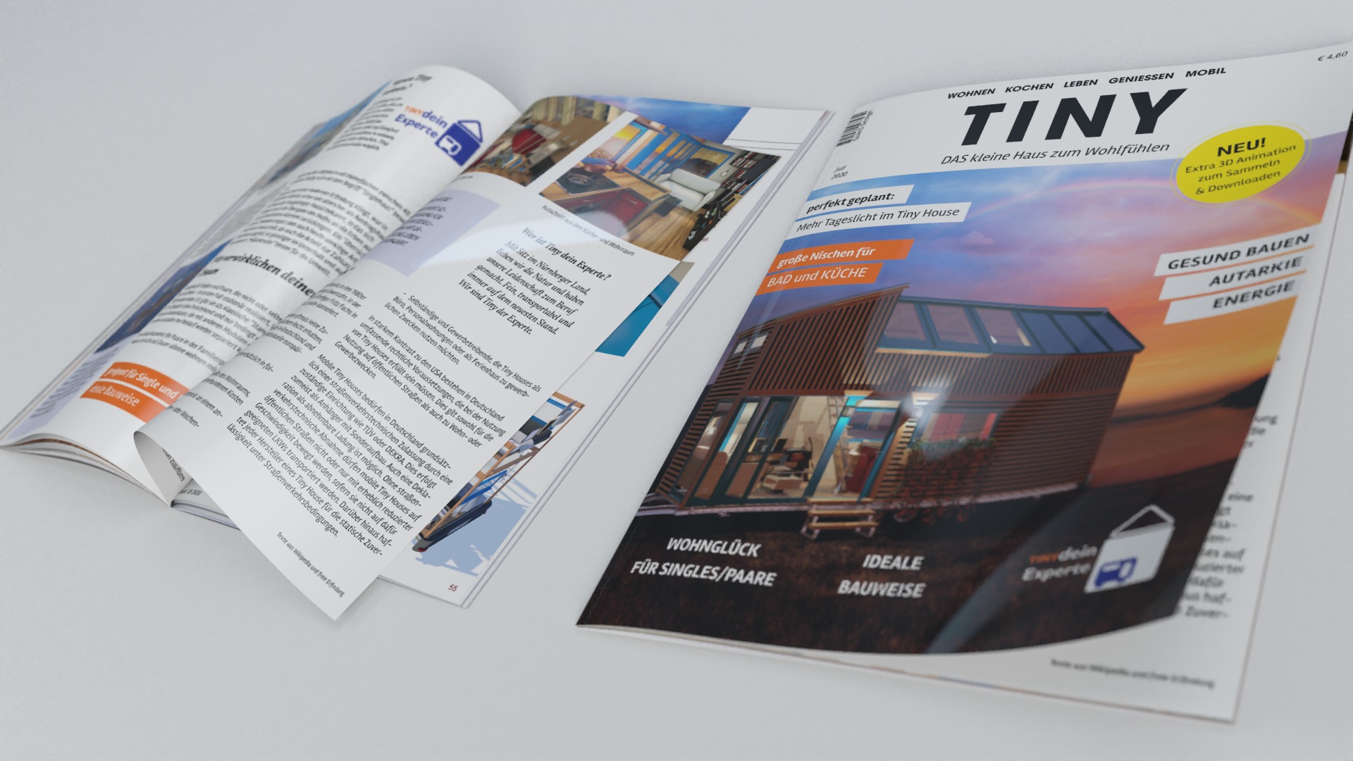 Magazin Gestaltung