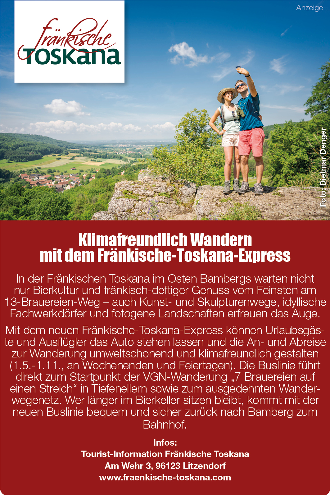 Fränkische Toskana: Popular für Hochzeiten und Events Fränkische Toskana: Popular für Hochzeiten und Events