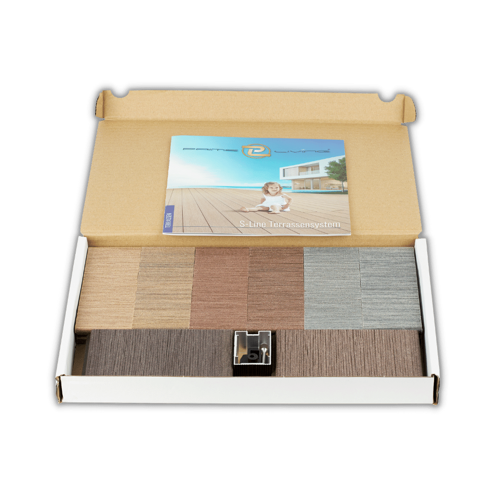 Prime Living Terrassenmusterbox und Reinigungsset