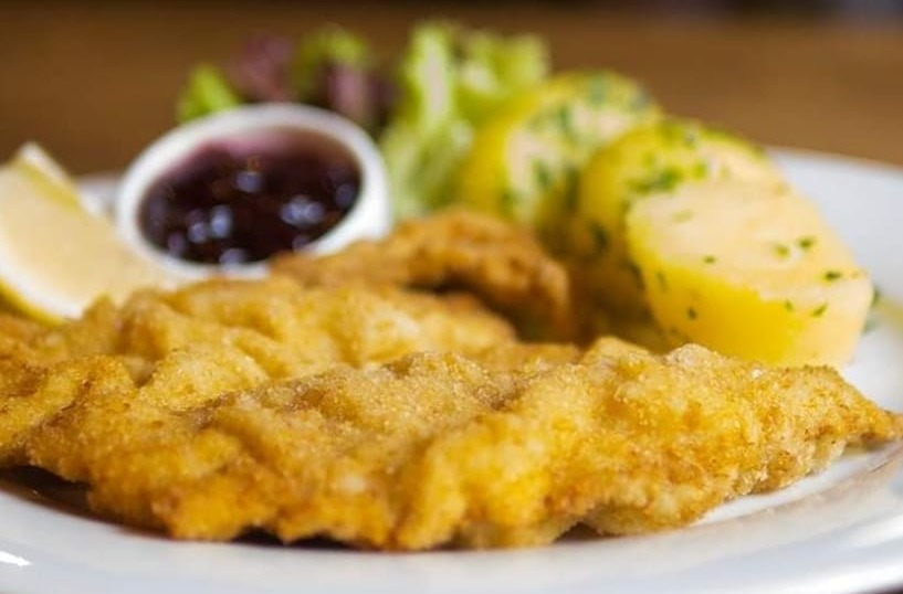 Wiener Schnitzel Dish on our menu