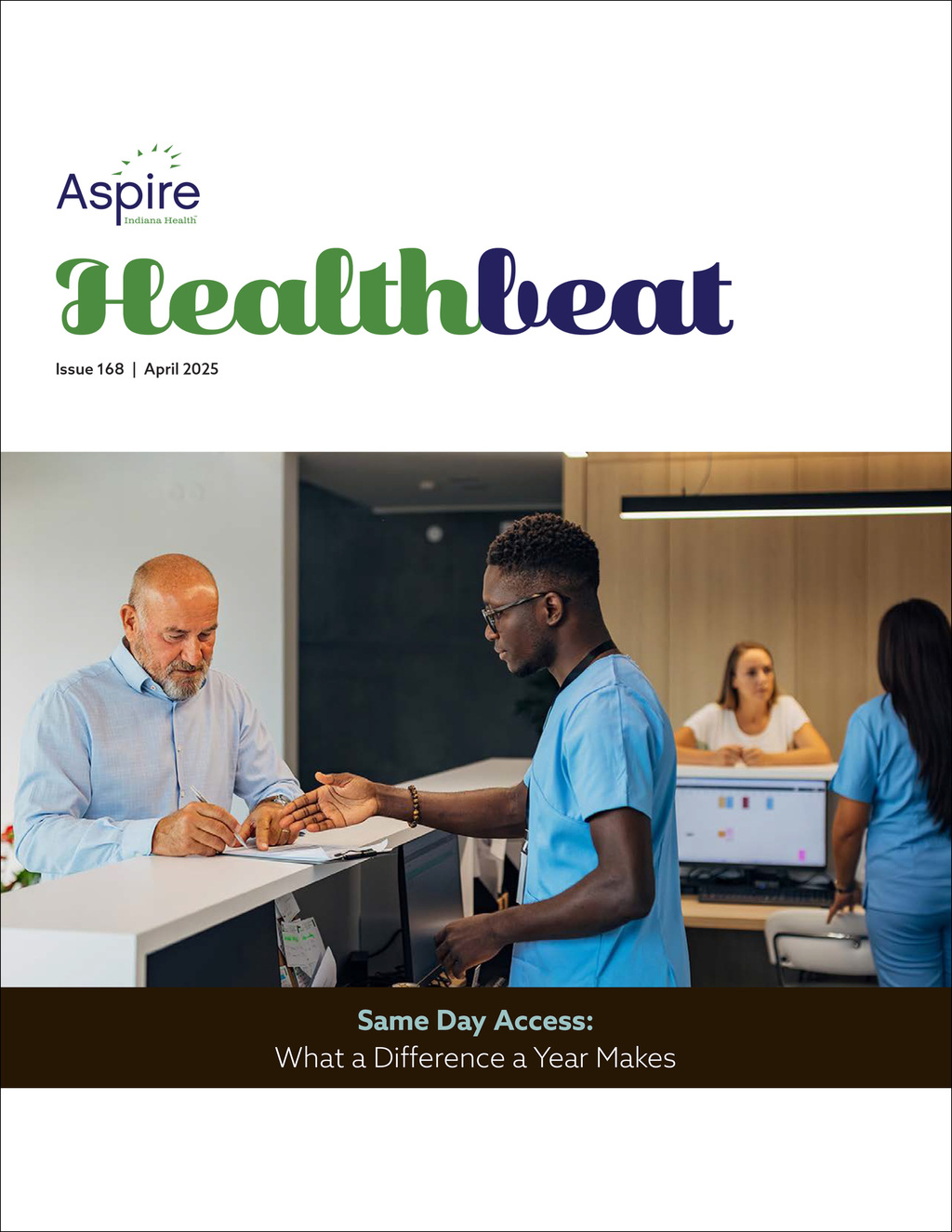 Cover of the April 2025 Healthbeat Magazine