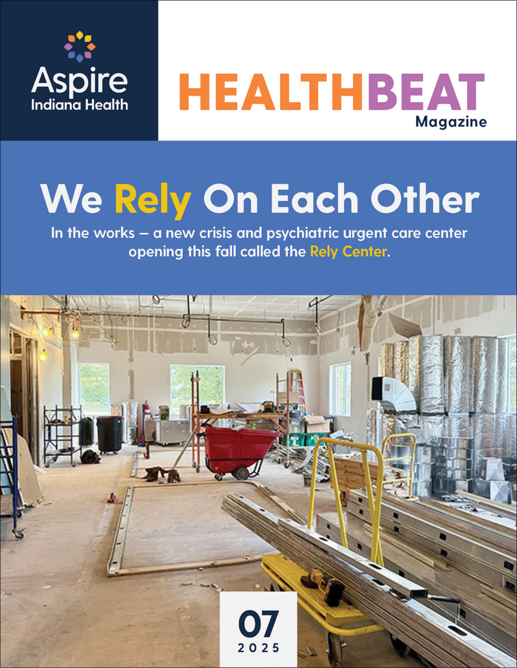 Cover of the July 2025 Healthbeat Magazine