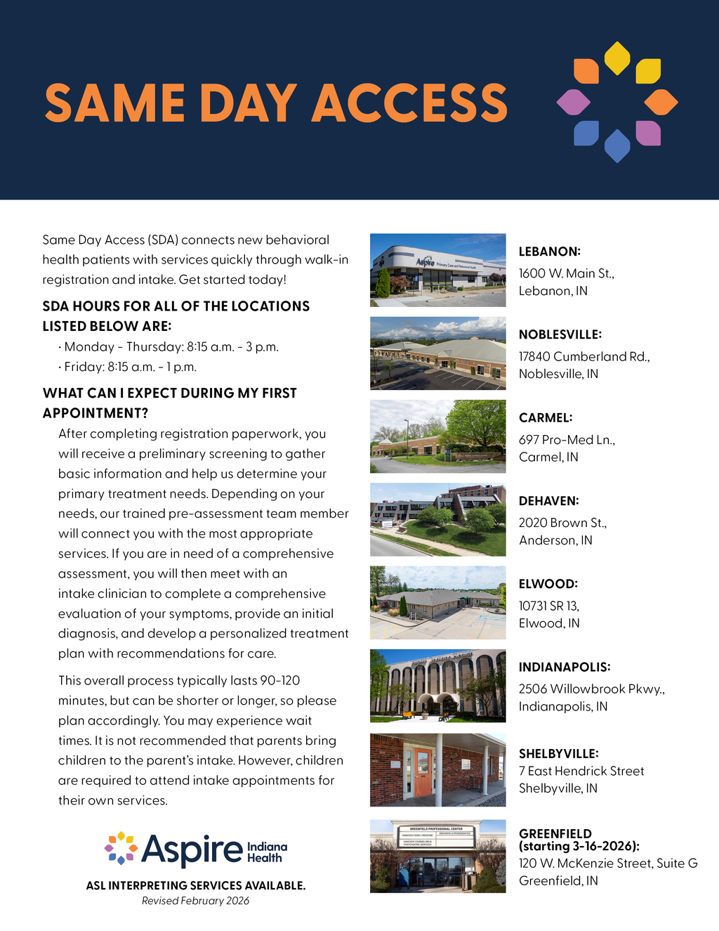Same Day Access
