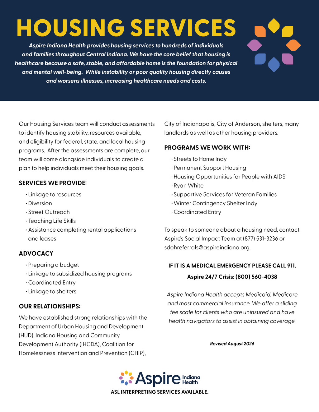 Housing Services