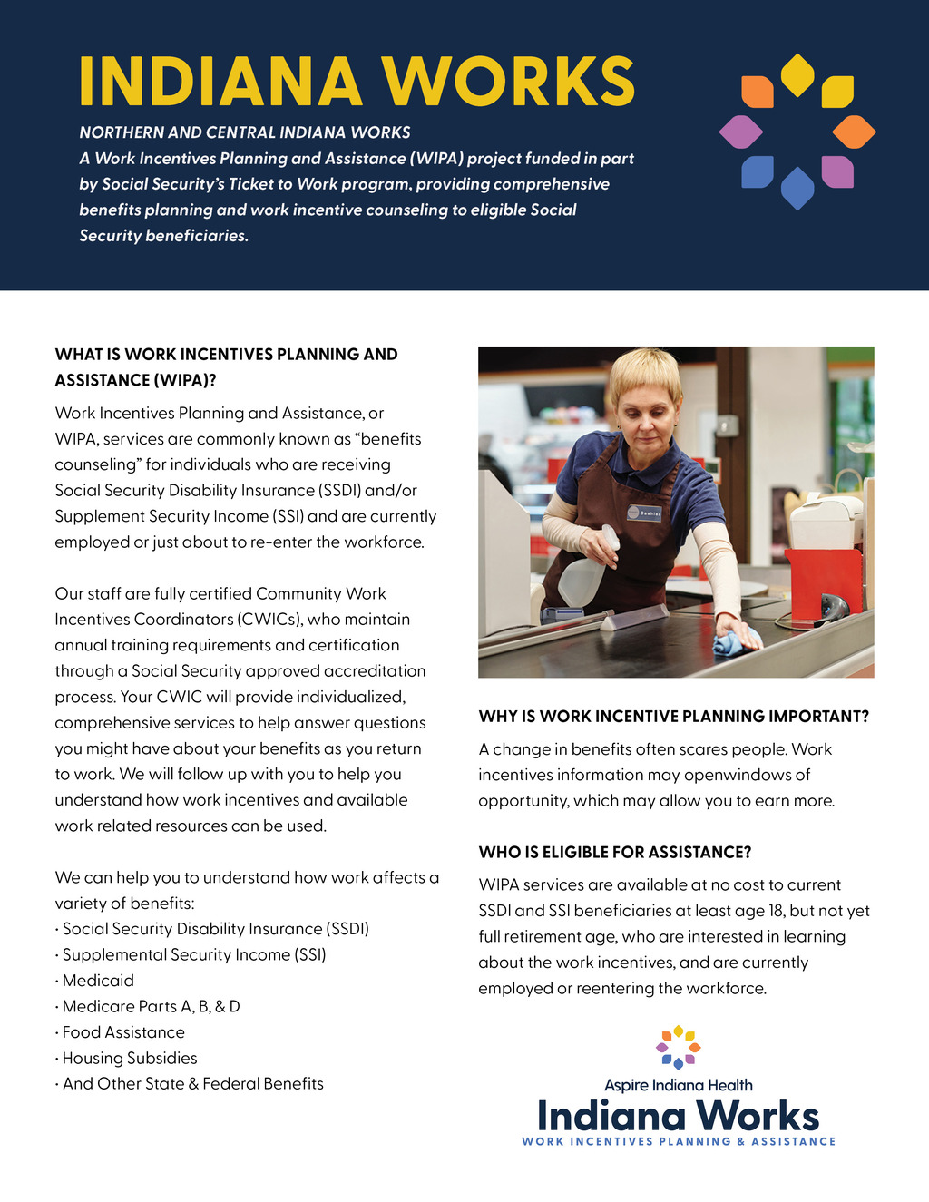 Indiana Works flyer
