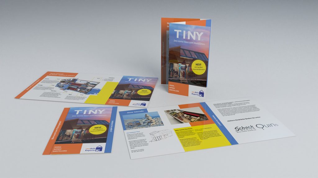 3D-Illustration abgeleitet für Print und Flyer