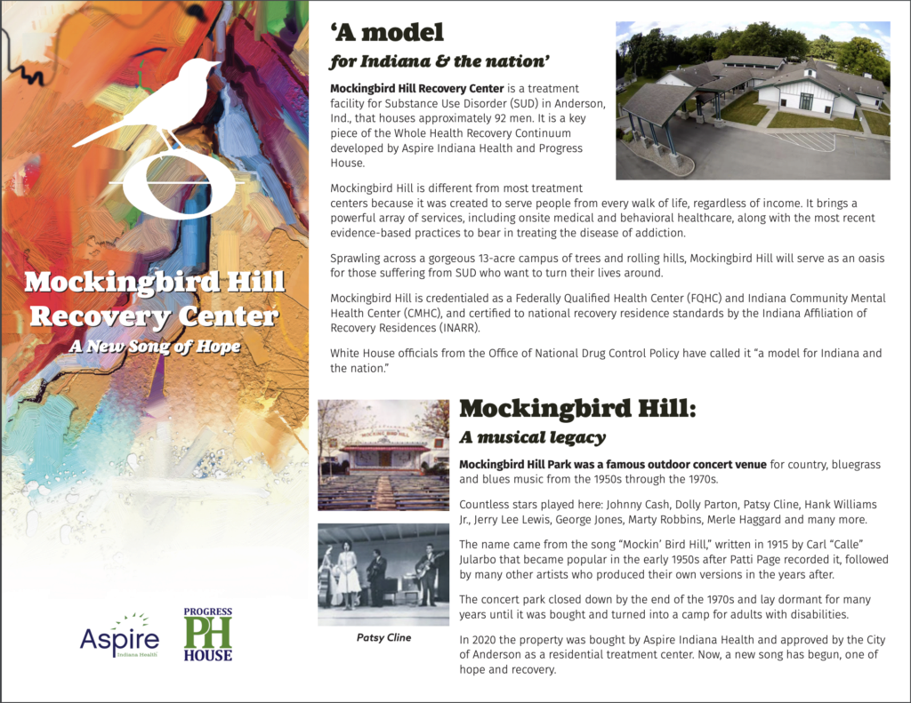Mockingbird Hill Trifold Brochure