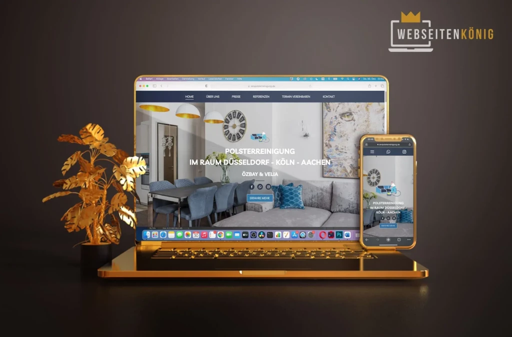 Webdesign für Reinigungsfirma