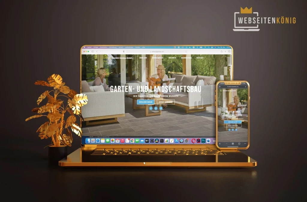 Webdesign für Garten- und Landschaftsbau