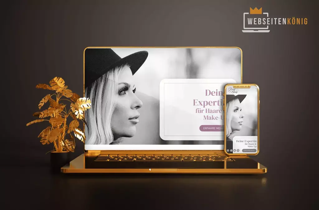 Webdesign für Schönheitssalon