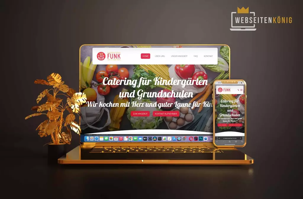 Webdesign für Catering