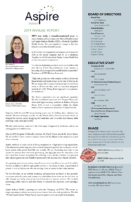 Aspire Indiana Annual Report 2019