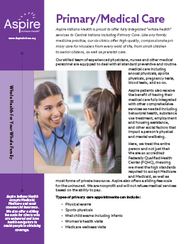 Primary Care flyer