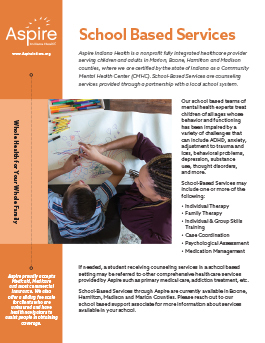 School-based Services flyer