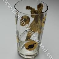 Original 1956 Gold Record Glass (Copyright 1956, Elvis Presley Enterprises). Reproduced and sold as such in the late 80's and early 90's in Memphis in Souvenir Shops (with copyright E.P.E. 1988). This one is the real deal from 1956.
