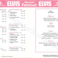 August 1971, Summer Festival, International Hotel Souvenir Menu (inside)