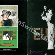 January 1971, International Hotel Souvenir Menu (outside)