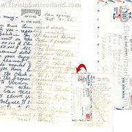 Handwritten letter from Col. Tom Parker to Mary Diskin. Mary Diskin and Ms. Patti Diskin ran the Colonel's Madison, Tennessee office from the early 1950's until the office was closed.