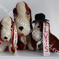 A few of our stuffed dogs from the '70. They were given for example to special guests on opening nights, sold at the merchandising booth or as well thrown into audiences at certain shows. 