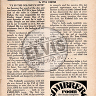 Elvis Presley’s historic first performance at the International Hotel in Las Vegas took place on July 31, 1969. This magazine is dated August 2, 1969 and is loaded with Elvis.