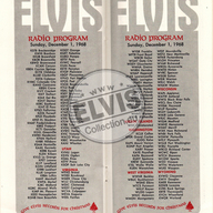 Elvis Presley NBC Television Christmas Promotional Program 1968