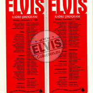 Elvis Presley NBC Television Christmas Promotional Program 1968