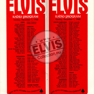 Elvis Presley NBC Television Christmas Promotional Program 1968