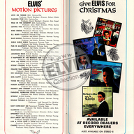 Elvis Presley NBC Television Christmas Promotional Program 1968