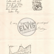 April 12, 1963: Letter to Peggy Elzea. Peggy Elzea was one of Elvis Presley's most dedicated "super-fans," known for her incredibly detailed diaries and firsthand accounts of his concerts.