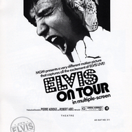 Original Elvis On Tour Pressbook