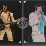 Elvis Souvenir Folio Concert Edition, Volume Seven. As it currently appears, this folio was never sold at an Elvis concert and was intended as the successor to Volume 6, which was still sold in June 1977. It was likely intended for the next tour, which, however, did not take place. If you have any other information or if you bought one at a show in 1977, let us know. Thanks.