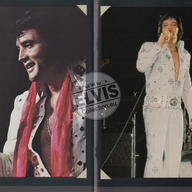 Elvis Souvenir Folio Concert Edition, Volume Seven. As it currently appears, this folio was never sold at an Elvis concert and was intended as the successor to Volume 6, which was still sold in June 1977. It was likely intended for the next tour, which, however, did not take place. If you have any other information or if you bought one at a show in 1977, let us know. Thanks.
