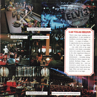 Souvenir Folio Concert Edition used at concerts in 1975. Note the two original concert tickets from 31 December 1975 that a fan affixed to the last two pages in this folio.