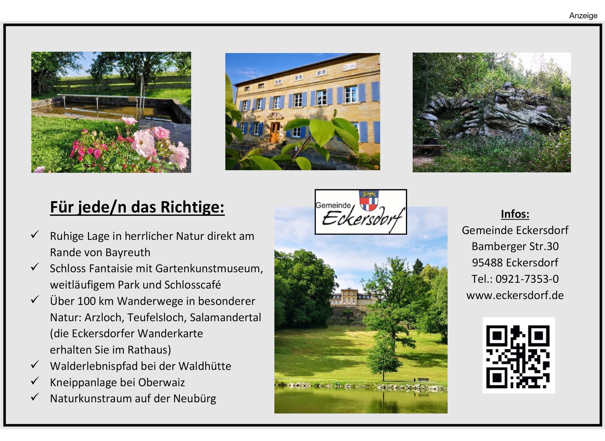 ECKERSDORF Treffpunkt Deutschland