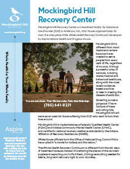 Mockingbird Hill Flyer