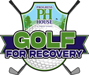 Progress House Golf for Recovery logo