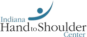 Indiana hand to shoulder center logo