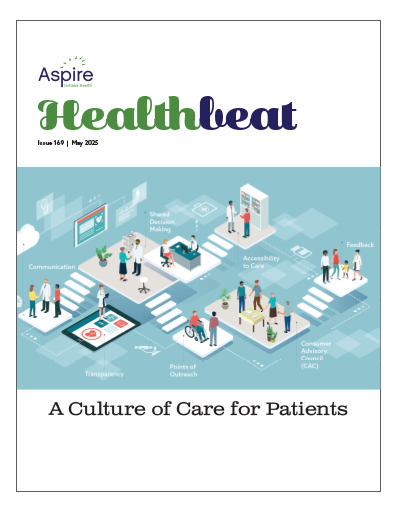 Cover of the May 2025 Healthbeat Magazine
