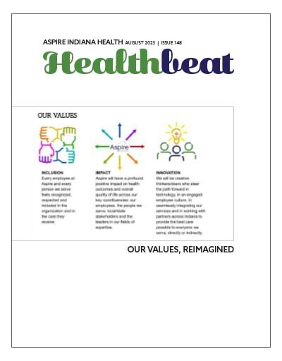 Aspire Indiana Health Healthbeat Magazine, August 2023