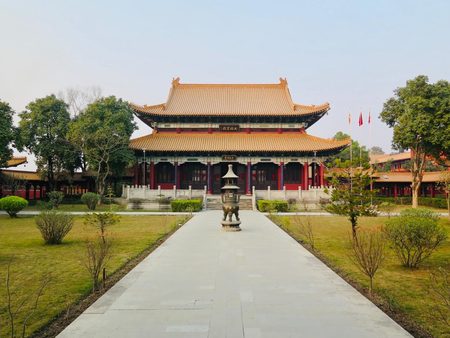 Photograph of China Temple in Lumbini