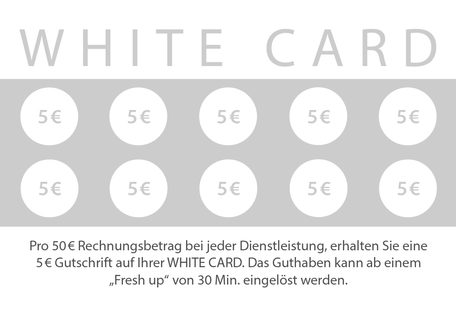 White Card Bonuskarte