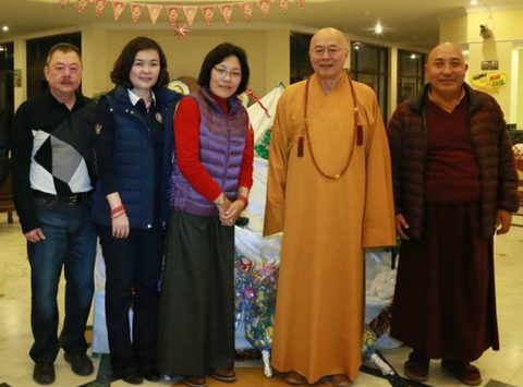 Photograph of Wong Yeon Chai, Loo Chooi Ting, Ngodup Palzom, Hai Tao, and Karma Chodrak, 2014