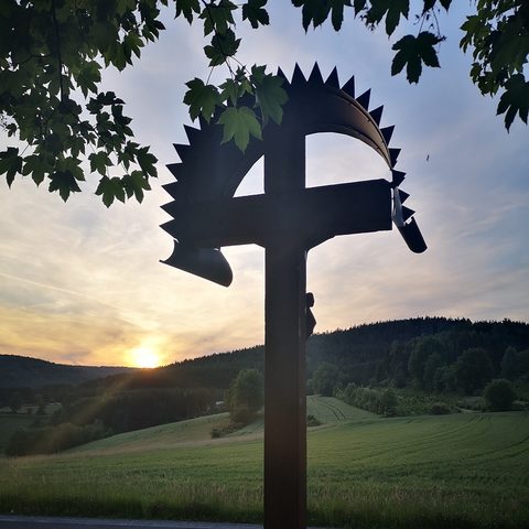 Aura - Auraer Kreuz © Verwaltungsgemeinschaft Burgsinn