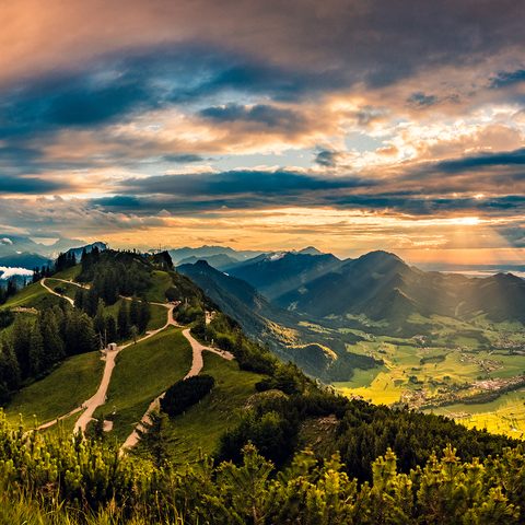 Panorama Ruhpolding Rauschberg © Ruhpolding Tourismus GmbH