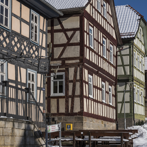 Ummerstadt, Fachwerk-Haeuser 
© Rainer Brabe