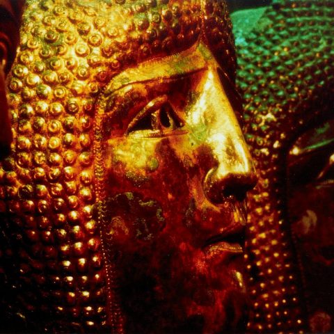 Straubing Roemermasken Gäubodenmuseum Foto Amt für Tourismus Straubing Quelle: Tourismusverbandes Ostbayern e.V.